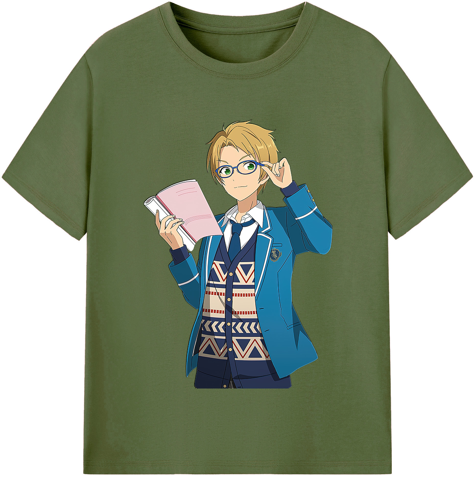 （画像用） あんさんぶるスターズ! Ensemble Stars 綿100％半袖Tシャツ（フロントプリント）